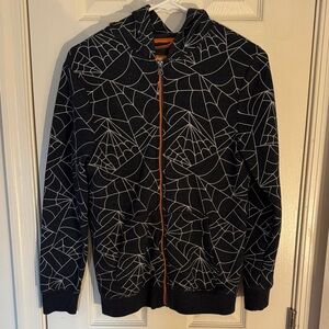 Cat & Jack Black Spider Web Hoodie